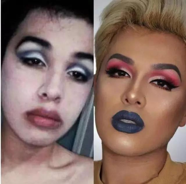剛學(xué)化妝和化妝三年，對比讓人看傻！