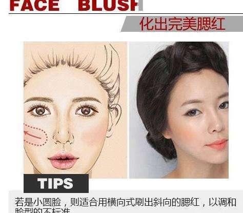 你的臉怎么那么紅，一看就不會(huì)化妝~