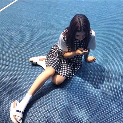 小清新藍(lán)色系情侶頭像一人一張