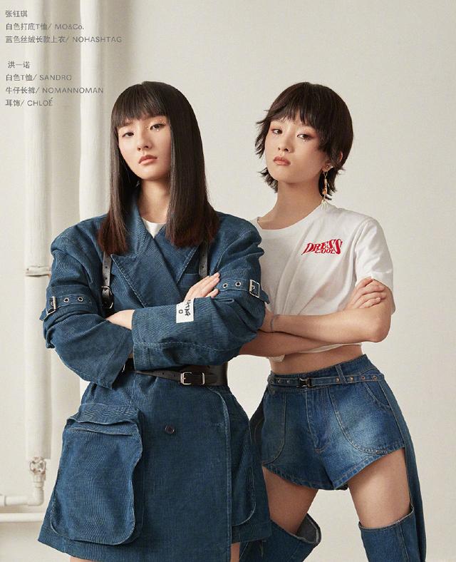 張鈺琪最新時尚大片致敬約翰列儂，挑戰(zhàn)男裝造型萌酷可愛