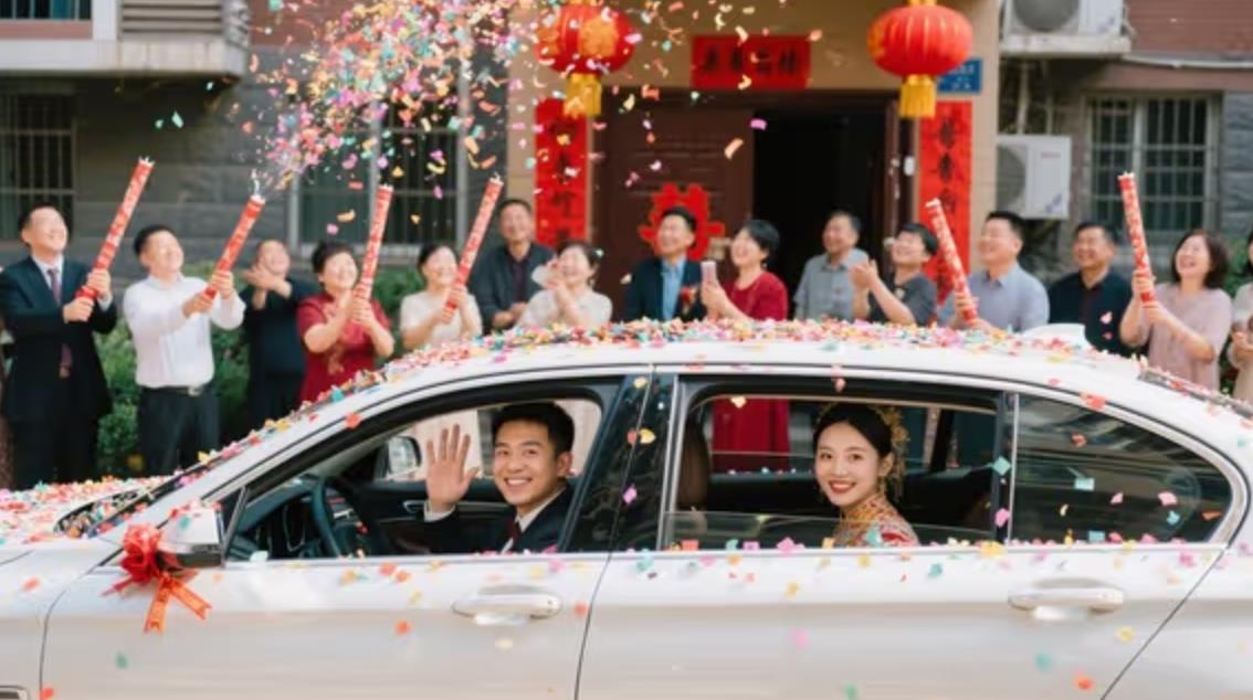 婚車不能倒車的原因